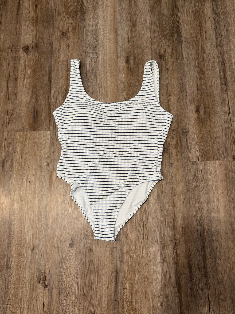 J. Crew Women’s Claudia Scrunchie One-Piece Swimsuit Size 16